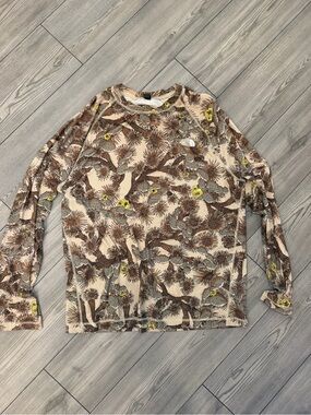 The North Face Men’s Long Sleeve Cactus Camo size Large